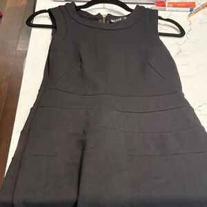 Zara Black Sleeveless Mini Dress
